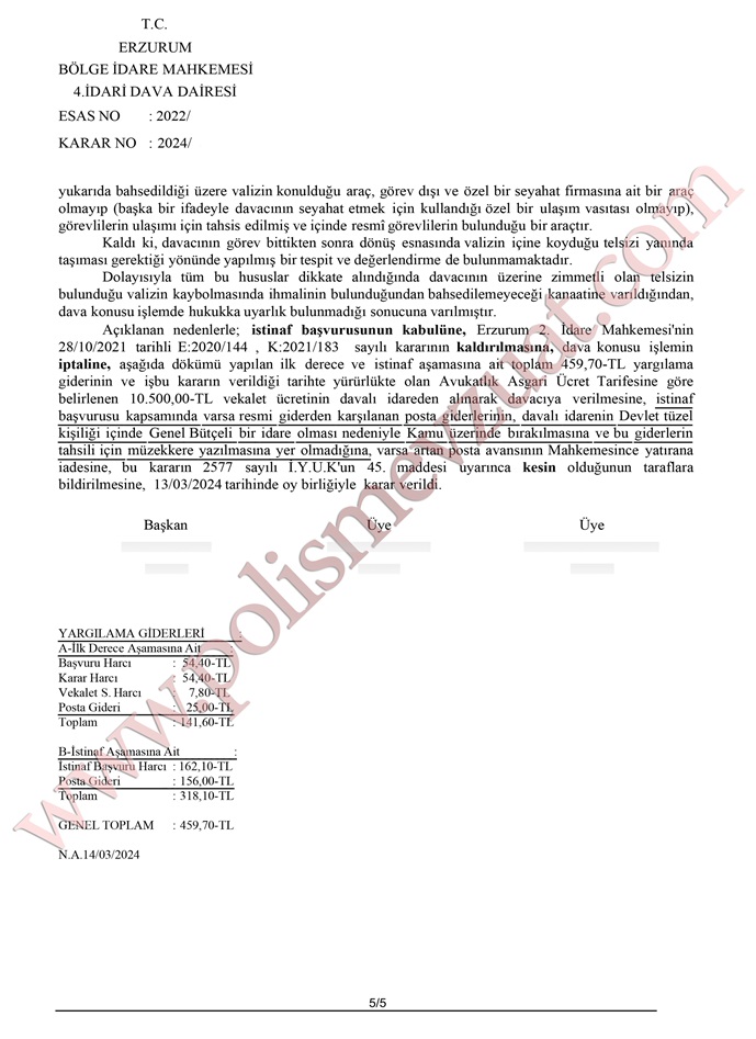 devlet malı eşyayı kaybetmek cezası
