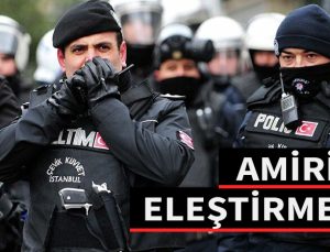 Amir ya da üstlerinin eylem veya işlemlerini eleştirmekten polise ceza.