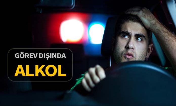 Görev dışında alkol alan, alkollü araç kullanan uzman çavuşa verilen disiplin cezası.