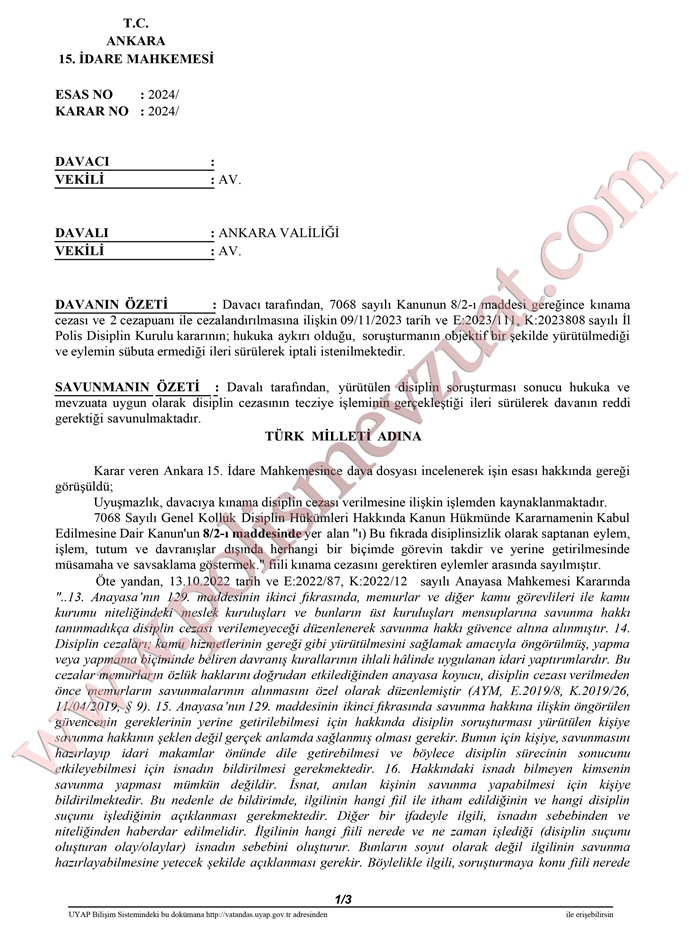 görevin takdir ve yerine getirilmesinde müsamaha ve savsaklama göstermek cezası