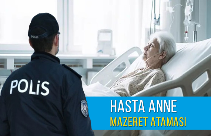 Annesinin sağlık mazeretiyle polisin istediği il’e ataması.