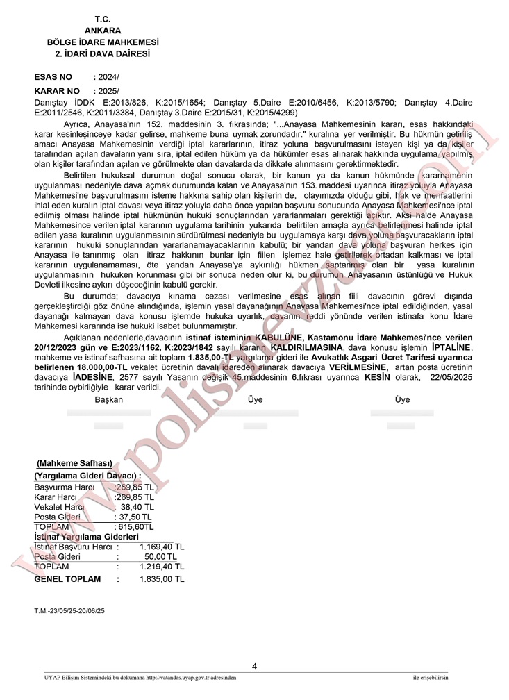 sosyal medyada resmi bilgi paylaşan uzman çavuşa ceza