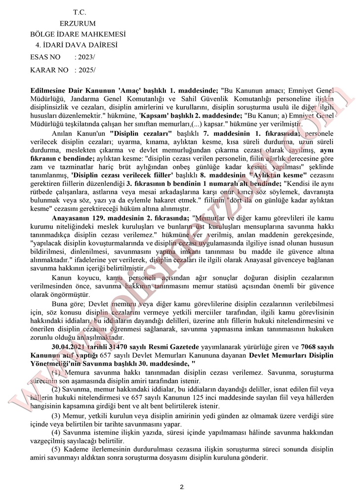 onur kırıcı söz söylemekten polis memuruna ceza