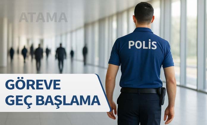 Göreve geç başlayan polise 2 güne kadar mazeretsiz göreve gelmemekten cezanın iptali.