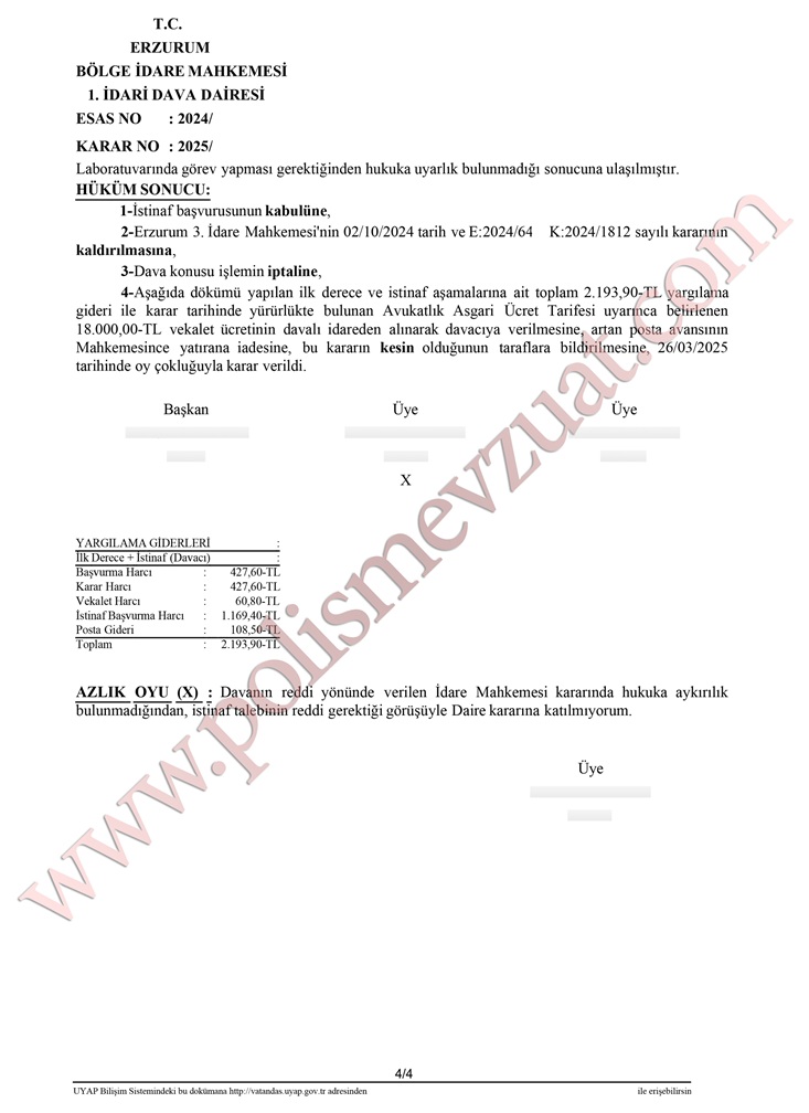 Kriminal şube branşında çalışan polis