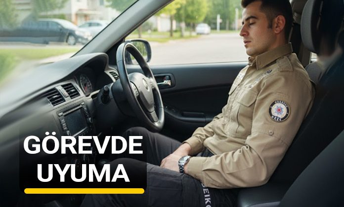 Görev sırasında uyumak veya uyuklamaktan bekçiye ceza. Mevzuatla yasaklanan davranışlar.