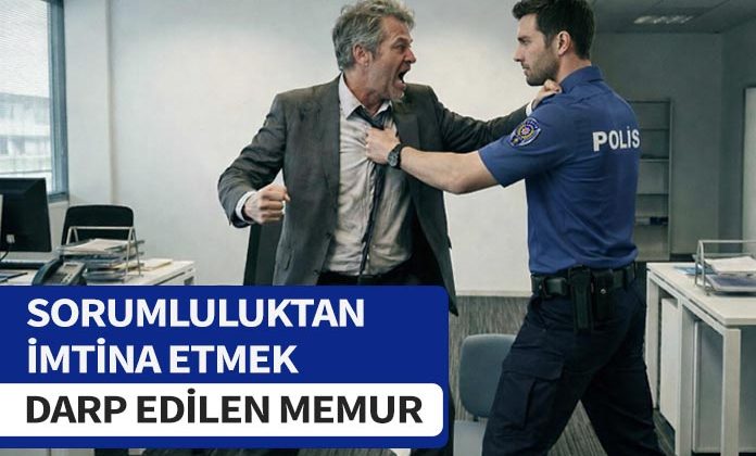 Görevin gerektirdiği sorumluluğu üstlenmekten imtina edecek davranışlarda bulunmak cezası.