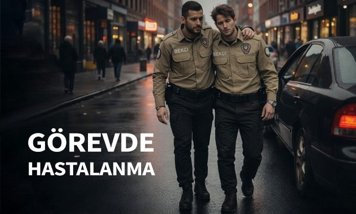 Görevde rahatsızlanan ve arabada dinlenen bekçiye verilen cezanın iptali. Bölge İdare Mahkemesi.