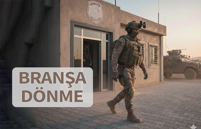 Özel harekat branşından çıkarılan polisin daha sonra branşa dönmesi.