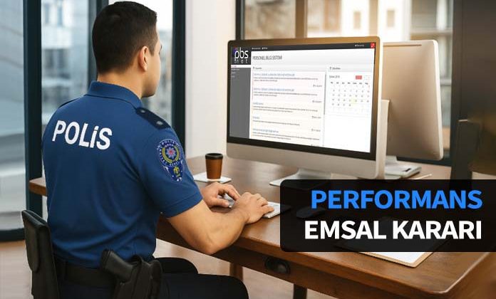 Özel harekat komiserin düşük performans puanının iptali davası.