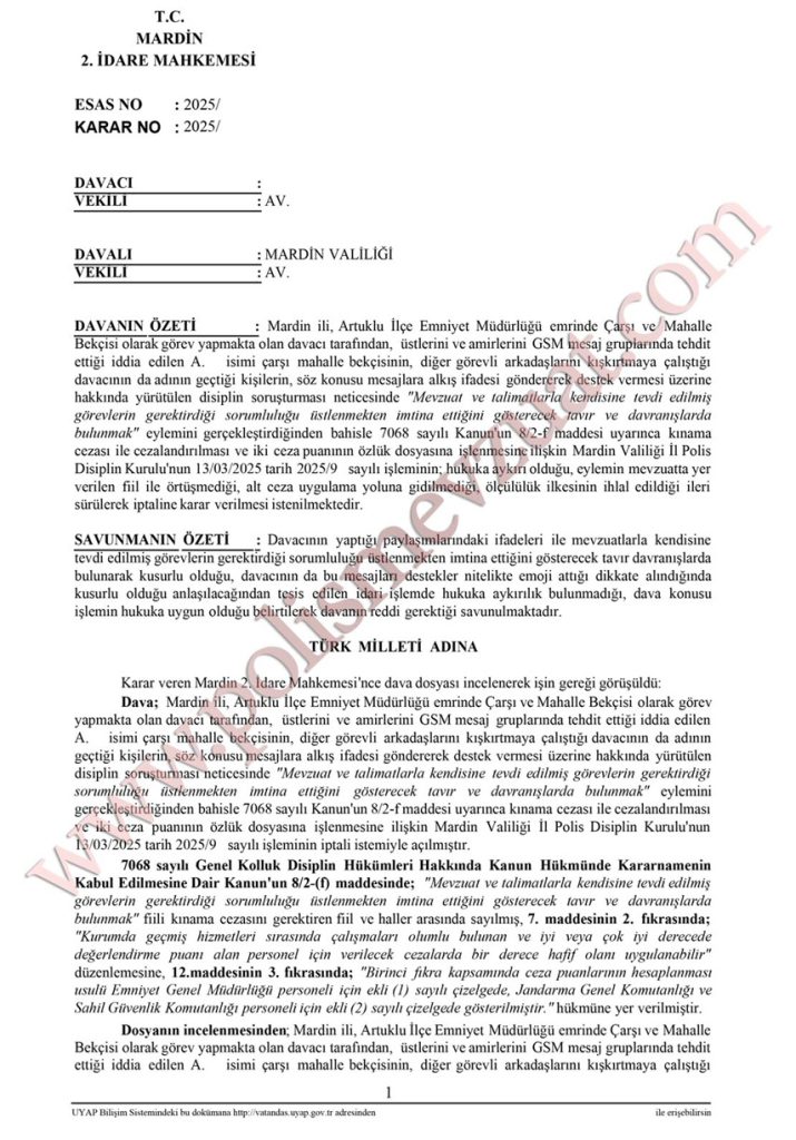 whatsaptan eleştirmek görevden imtina etmek