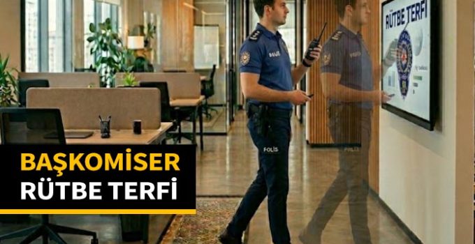 Komiserlikten Başkomiserlik rütbesine terfi emsal kararı. Rütbe terfi davası Bölge İdare Mahkemesi
