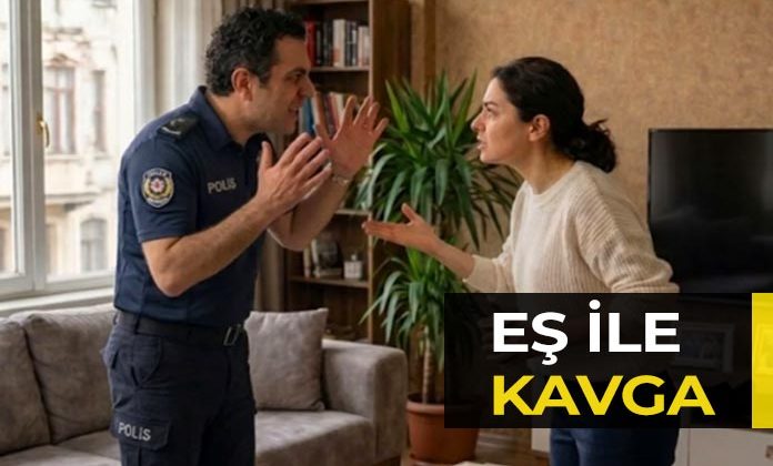 Eşi ile kavga eden polis memuruna verilen disiplin cezasının iptali.