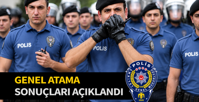 2026 yılı Emniyet GM polis genel atama sonuçları açıklandı .