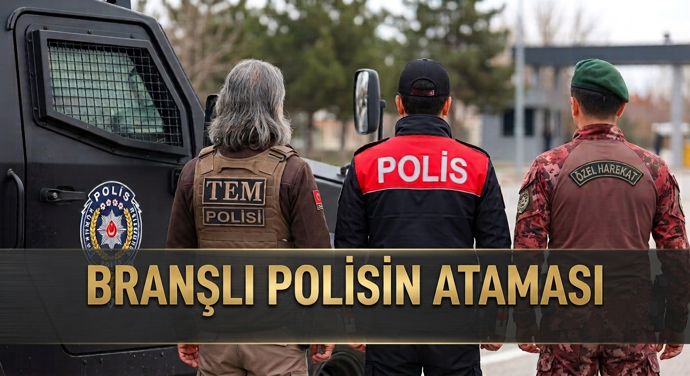 Branşlı polisin genel atamada görev puanına göre ataması. Branşlı polisin ataması.
