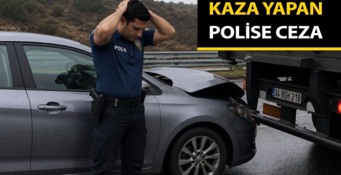 Görev dışında alkollü araç kullanırken trafik kazası geçiren polise verilen ceza.