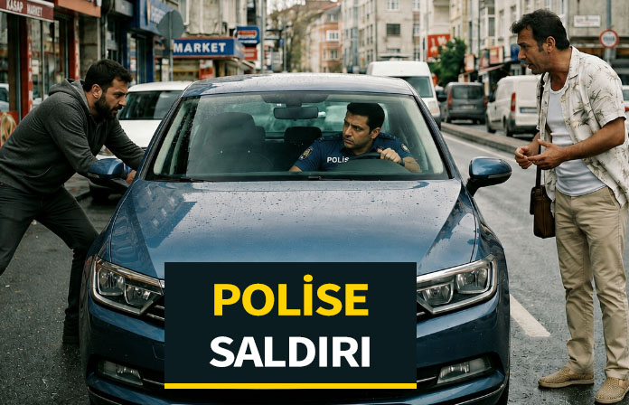 Kendisine saldıran şahıslarla kavga eden polis memuruna disiplin cezası.