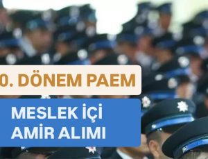 PAEM meslek içi 10. Dönem ilk derece amirlik sınavı duyurusu.
