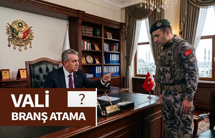 Valinin onayı ile başka branşa ataması yapılan polisin branşa dönmesi.