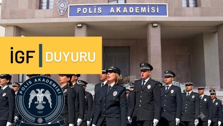 İç Güvenlik Fakültesi alımı duyurusu. 2026 yılı İGF alımı.