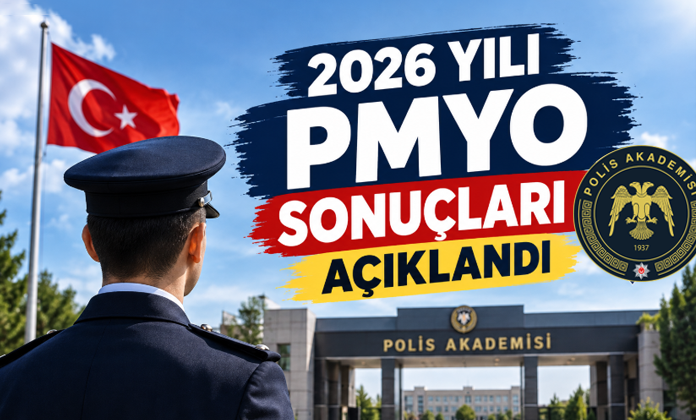 2026 yılı PMYO giriş sınavı sonuçları açıklandı.