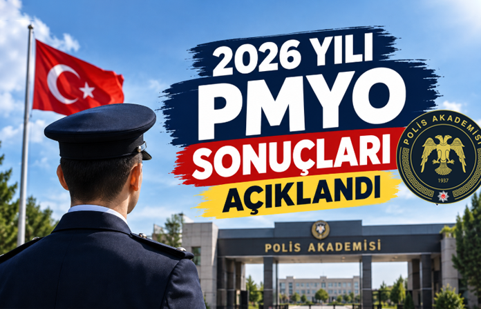 2026 yılı PMYO giriş sınavı sonuçları açıklandı.