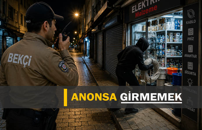 Anonsa cevap vermeyen bekciye verilen disiplin cezasının iptali.